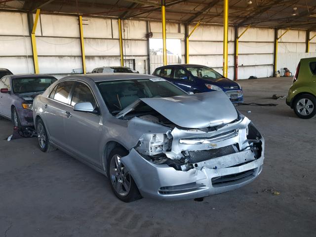 1G1ZC5EB9AF103043 - 2010 CHEVROLET MALIBU 1LT SILVER photo 1