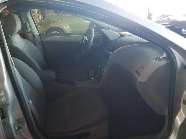 1G1ZC5EB9AF103043 - 2010 CHEVROLET MALIBU 1LT SILVER photo 5