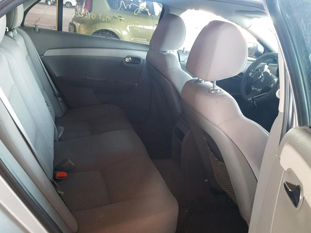 1G1ZC5EB9AF103043 - 2010 CHEVROLET MALIBU 1LT SILVER photo 6