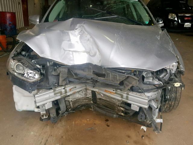 3FA6P0RUXER163344 - 2014 FORD FUSION TIT SILVER photo 9