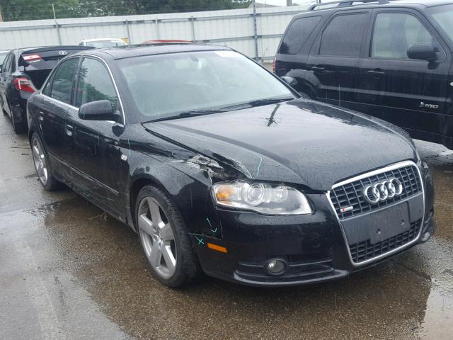 WAUDH78E18A095772 - 2008 AUDI A4 3.2 QUA BLACK photo 1