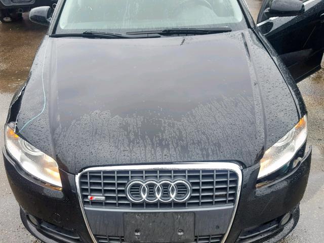 WAUDH78E18A095772 - 2008 AUDI A4 3.2 QUA BLACK photo 7