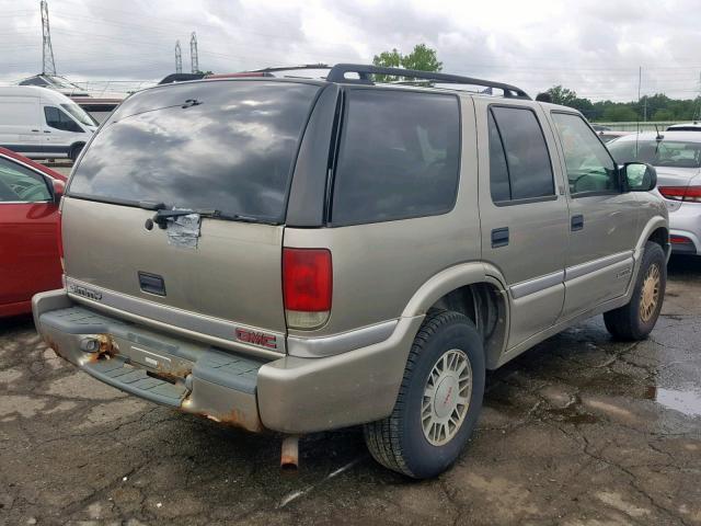 1GKDT13W3X2549211 - 1999 GMC JIMMY SILVER photo 4