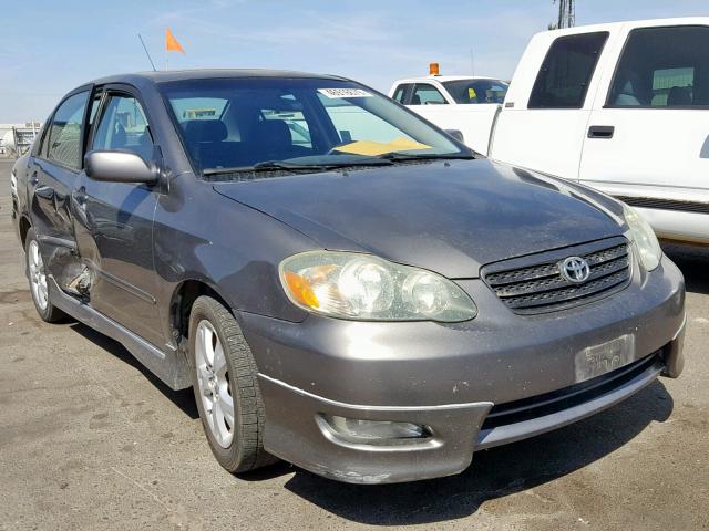 2T1BY32E65C350886 - 2005 TOYOTA COROLLA XR CHARCOAL photo 1