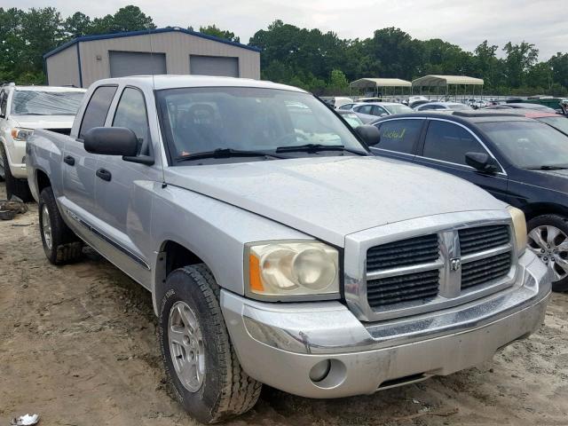 1D7HW58N06S507479 - 2006 DODGE DAKOTA QUA SILVER photo 1