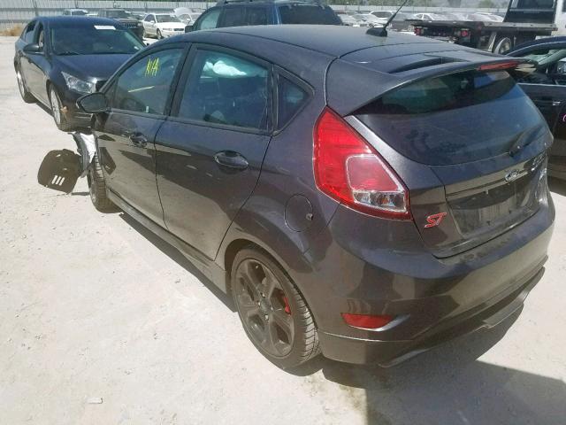 3FADP4GX8KM110906 - 2019 FORD FIESTA ST CHARCOAL photo 3