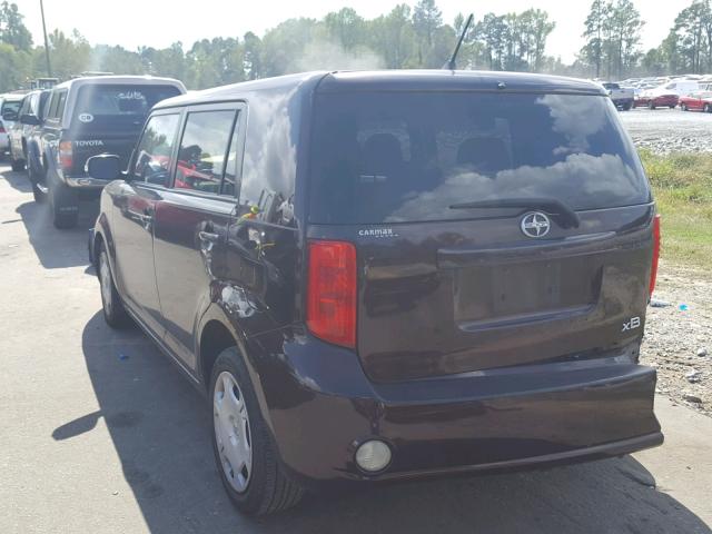 JTLKE50E791065989 - 2009 TOYOTA SCION XB Tünd qırmızı foto 3