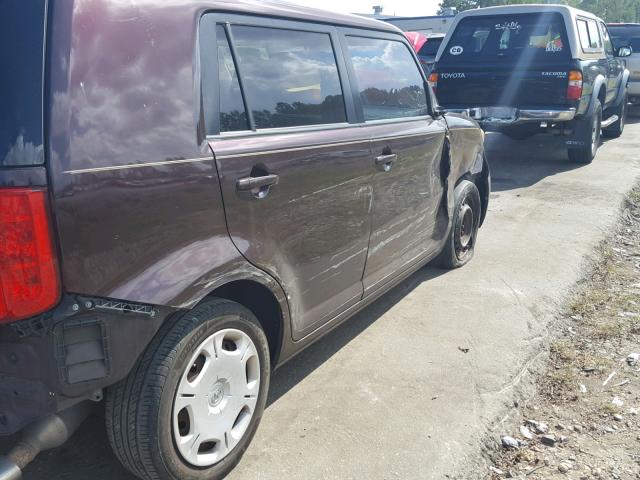 JTLKE50E791065989 - 2009 TOYOTA SCION XB Tünd qırmızı foto 9