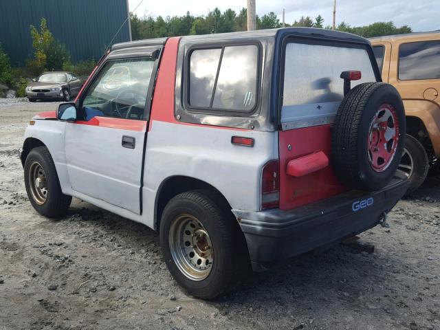 2CNBE18U9S6944330 - 1995 GEO TRACKER RED photo 3