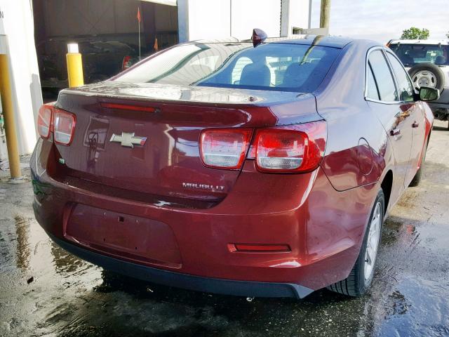 1G11C5SA2GU131215 - 2016 CHEVROLET MALIBU LIM RED photo 4