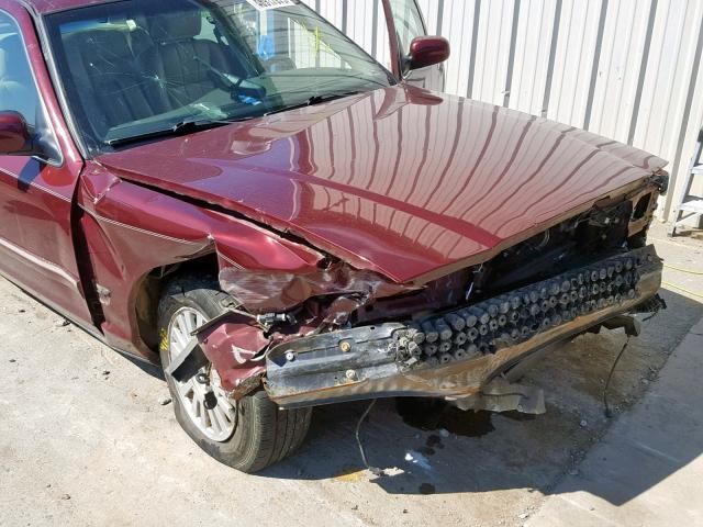 2MEFM75V58X623749 - 2008 MERCURY GRAND MARQ MAROON photo 9