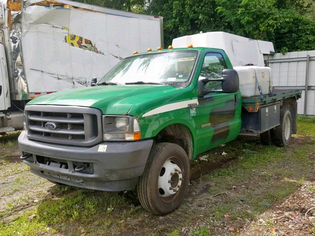 1FDAF56PX4EC20206 - 2004 FORD F550 SUPER GREEN photo 2