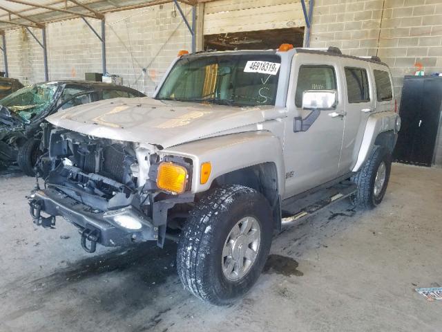 5GTDN136868269438 - 2006 HUMMER H3 SILVER photo 2