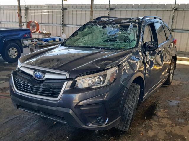 JF2SKAEC6KH509818 - 2019 SUBARU FORESTER P GRAY photo 2