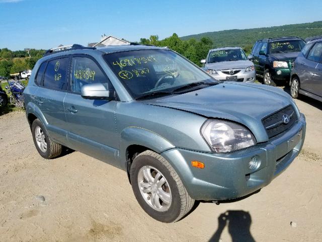 KM8JN72D97U519626 - 2007 HYUNDAI TUCSON SE BLUE photo 1