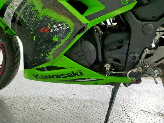 JKAEX8A1XEA001465 - 2014 KAWASAKI EX300 A GREEN photo 12