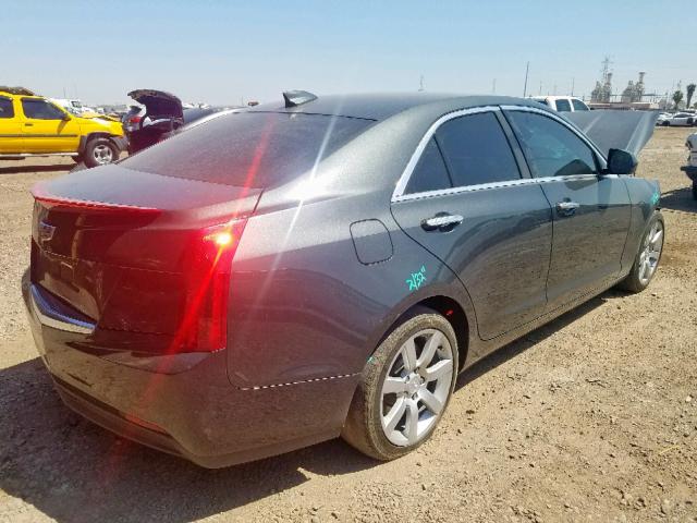 1G6AA5RA1F0143805 - 2015 CADILLAC ATS CHARCOAL photo 4