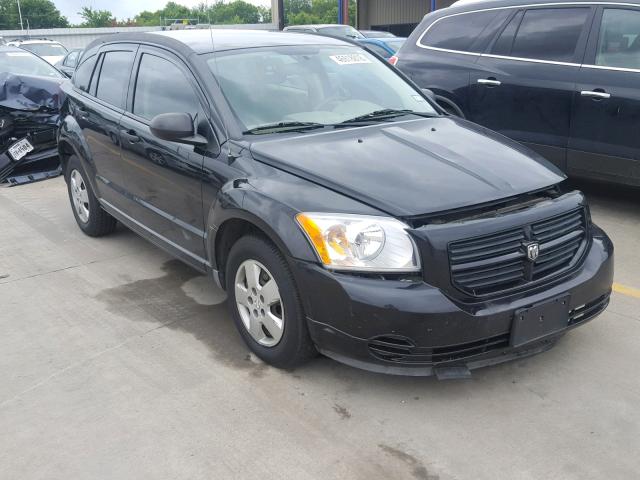 1B3HB28A19D161454 - 2009 DODGE CALIBER SE BLACK photo 1