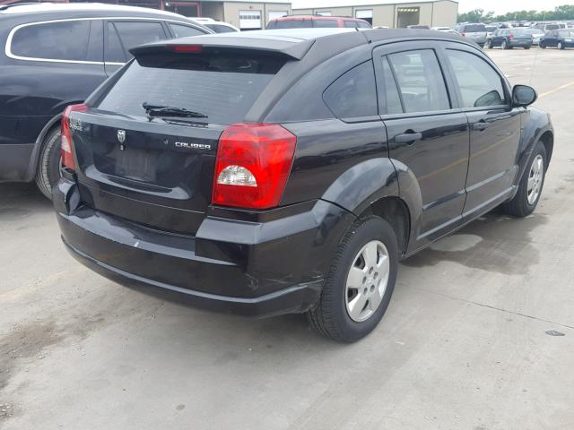 1B3HB28A19D161454 - 2009 DODGE CALIBER SE BLACK photo 4