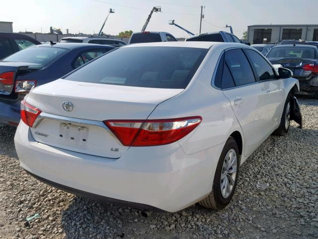 4T4BF1FK1GR580059 - 2016 TOYOTA CAMRY LE WHITE photo 4