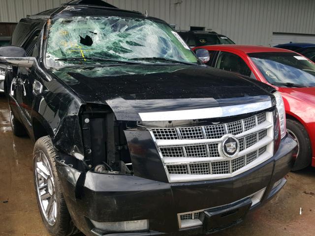 1GYFK43539R228581 - 2009 CADILLAC ESCALADE H BLACK photo 9