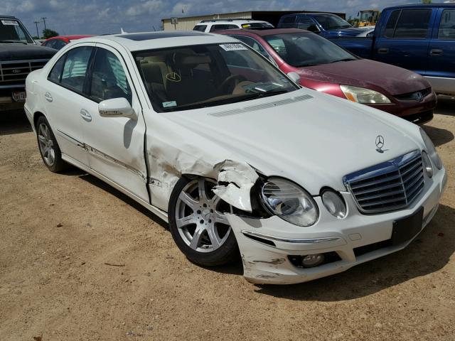 WDBUF56X97A994152 - 2007 MERCEDES-BENZ E 350 WHITE photo 1