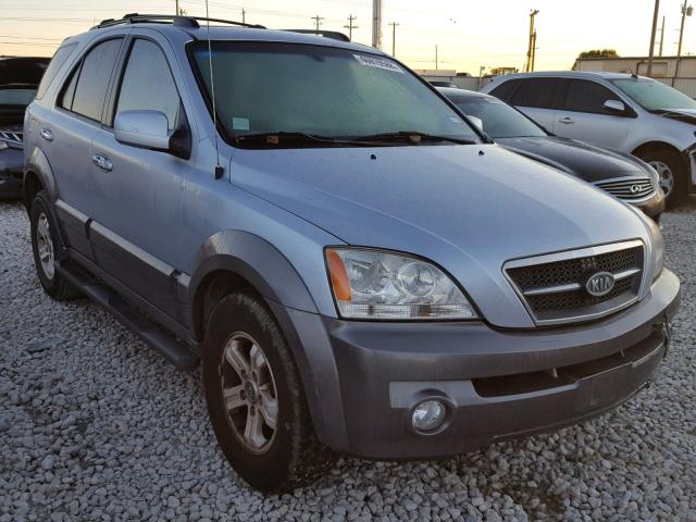 KNDJD733155428659 - 2005 KIA SORENTO EX SILVER photo 1