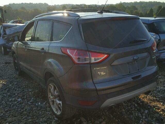 1FMCU0J95DUD48224 - 2013 FORD ESCAPE TIT GRAY photo 3