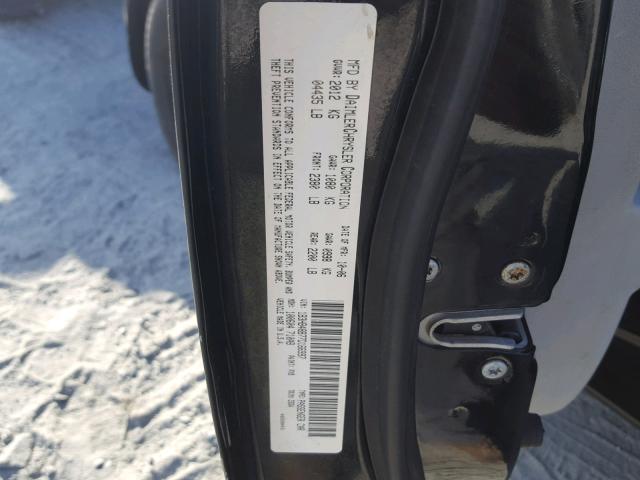 1B3HB48B77D166997 - 2007 DODGE CALIBER SX BLACK photo 10