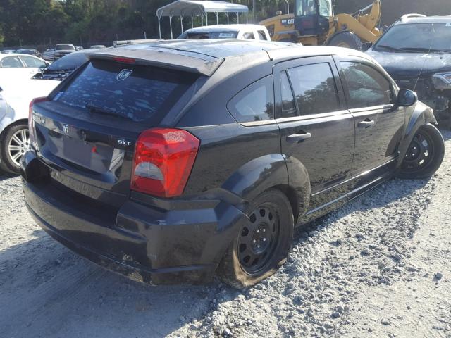 1B3HB48B77D166997 - 2007 DODGE CALIBER SX BLACK photo 4