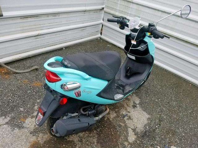 RFVPAP5A7J1123155 - 2018 GENUINE SCOOTER CO. BUDDY 50 GREEN photo 4