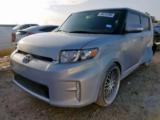 JTLZE4FE9DJ044330 - 2013 TOYOTA SCION XB 银色 照片 2