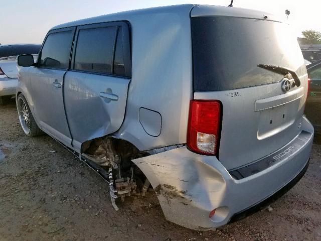 JTLZE4FE9DJ044330 - 2013 TOYOTA SCION XB 银色 照片 3