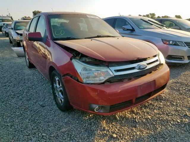 1FAHP36N59W225436 - 2009 FORD FOCUS SES RED photo 1