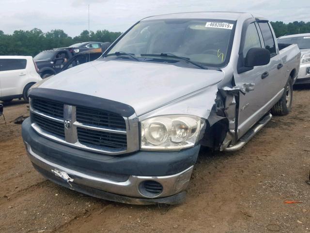 1D7HA18N18J150345 - 2008 DODGE RAM 1500 S SILVER photo 2