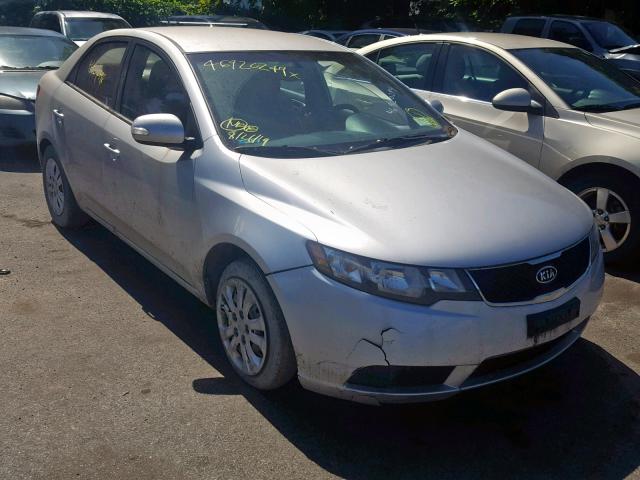 KNAFU4A29A5163477 - 2010 KIA FORTE EX GRAY photo 1