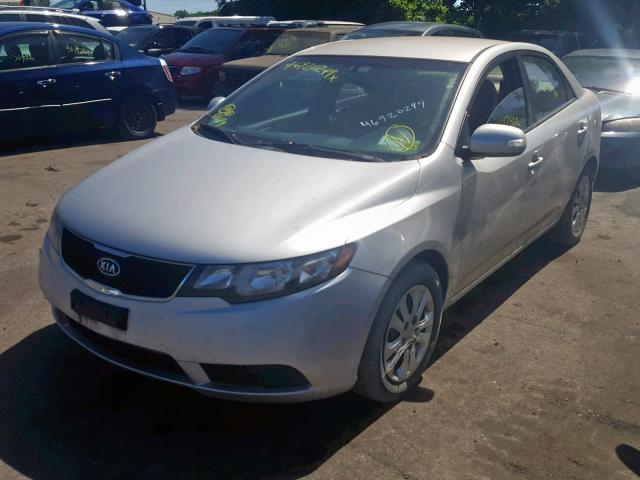 KNAFU4A29A5163477 - 2010 KIA FORTE EX GRAY photo 2