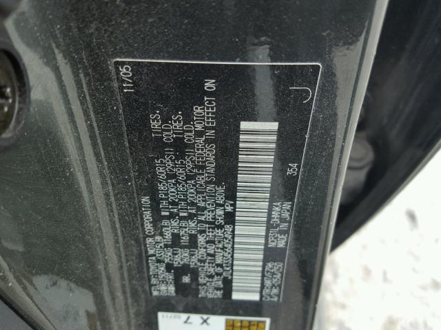 JTLKT334564054948 - 2006 TOYOTA SCION XB Жасыл фото 10