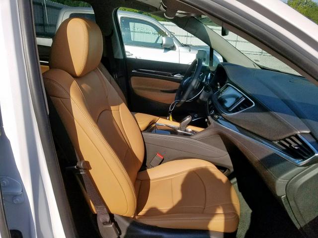 5GAEVAKW1KJ247086 - 2019 BUICK ENCLAVE ES WHITE photo 5