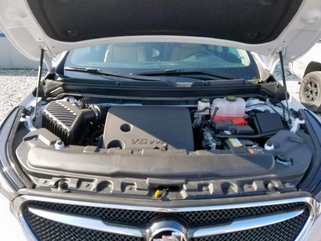 5GAEVAKW1KJ247086 - 2019 BUICK ENCLAVE ES WHITE photo 7