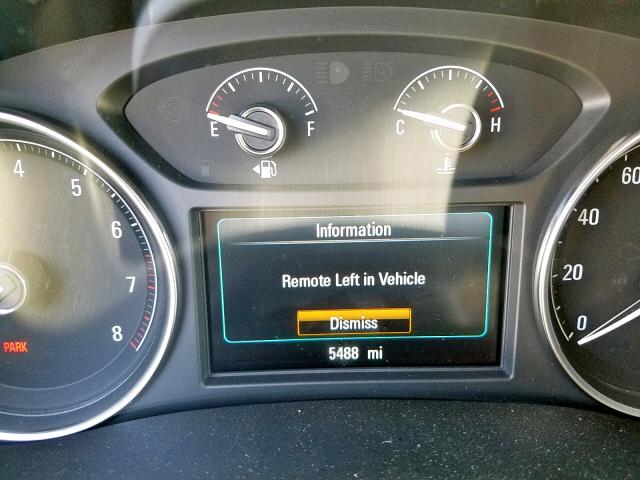 5GAEVAKW1KJ247086 - 2019 BUICK ENCLAVE ES WHITE photo 8