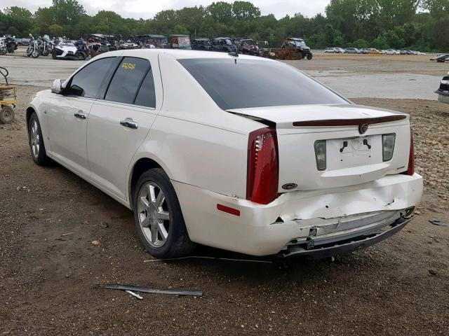 1G6DW677270156558 - 2007 CADILLAC STS WHITE photo 3