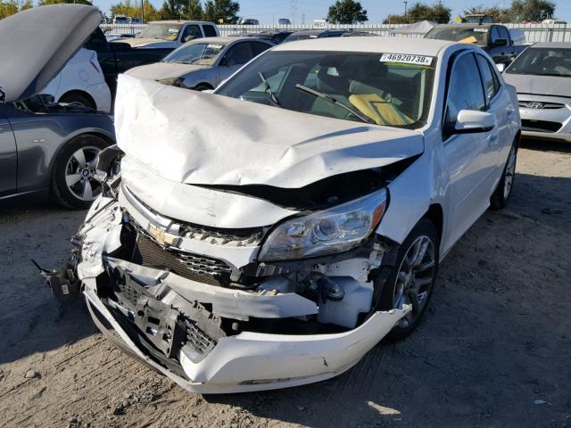 1G11C5SL7EF267861 - 2014 CHEVROLET MALIBU 1LT WHITE photo 2