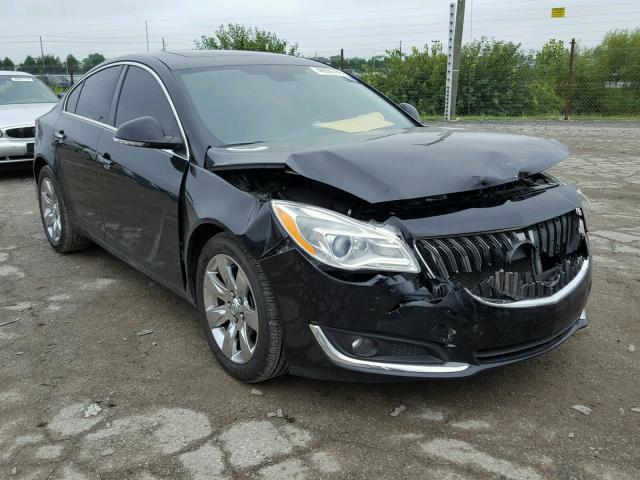 2G4GN5EXXE9295538 - 2014 BUICK REGAL PREM BLACK photo 1