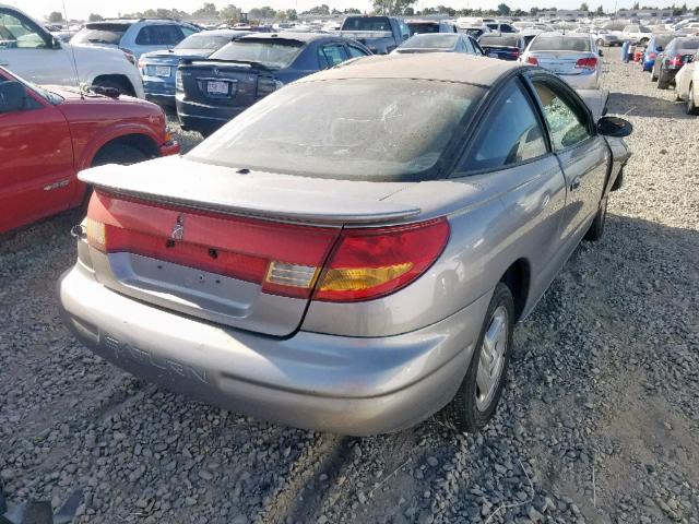 1G8ZG1279VZ334379 - 1997 SATURN SC2 GRAY photo 4