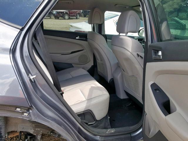 KM8J33A47JU603287 - 2018 HYUNDAI TUCSON SEL GRAY photo 6