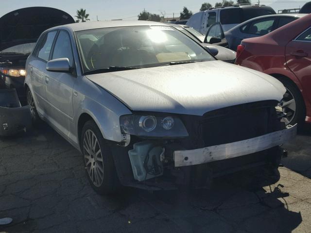 WAUMF78P26A136480 - 2006 AUDI A3 2.0 SPO SILVER photo 1