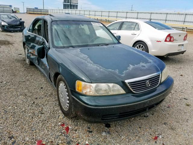 JH4KA9649VC016058 - 1997 ACURA 3.5RL GREEN photo 1