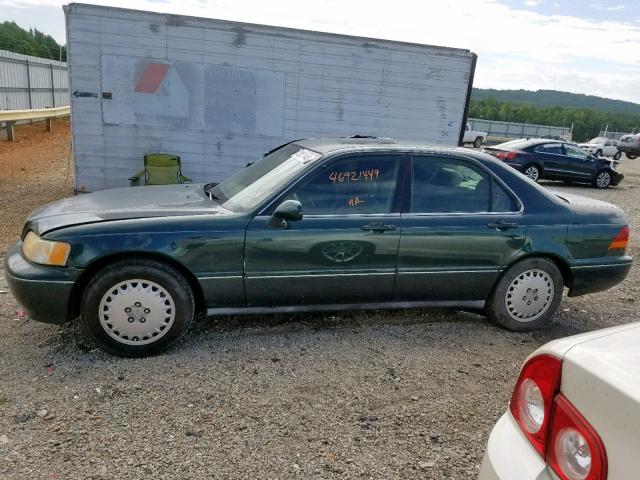 JH4KA9649VC016058 - 1997 ACURA 3.5RL GREEN photo 10