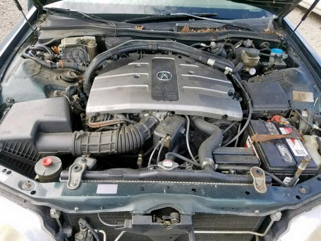 JH4KA9649VC016058 - 1997 ACURA 3.5RL GREEN photo 7